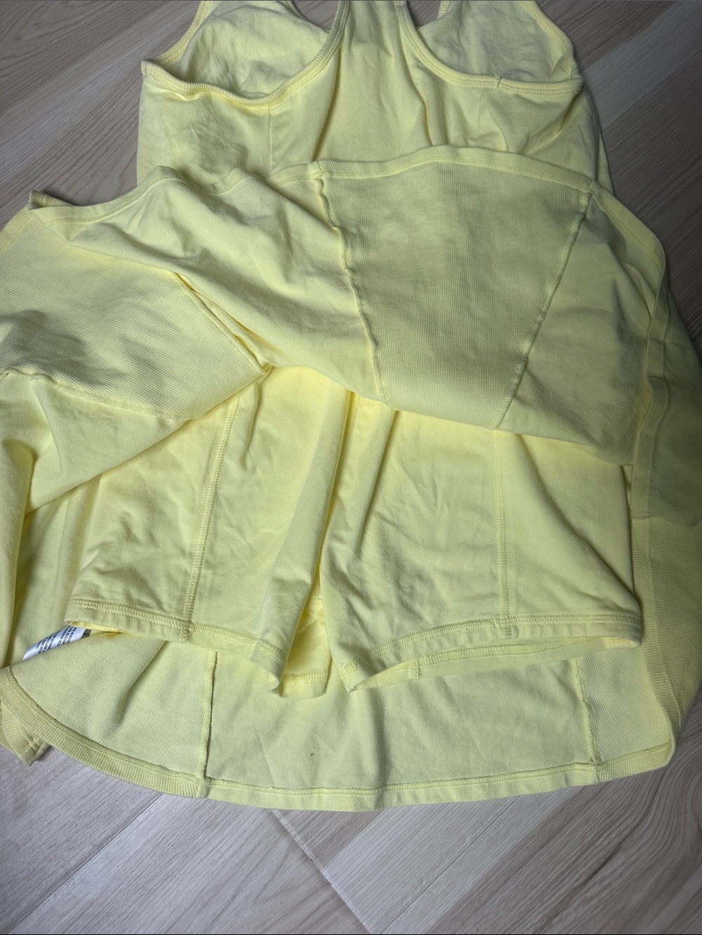 JoyLab Yellow Scoop-Neck Dress - Picture 4 of 4